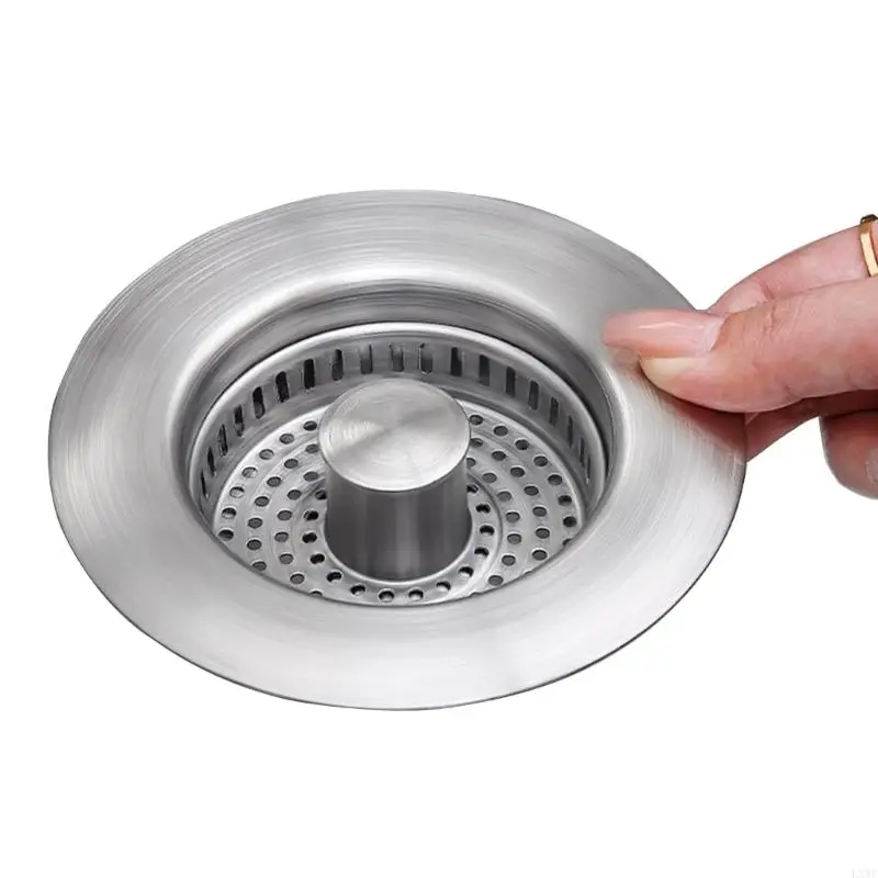 920L Efficient Kitchen Sink Drain Filter Space saving & Convenient Sink Drain Basket Trouble Frees Maintenance for Bathroom