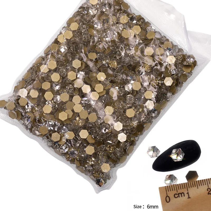 VDD P581-P616/P516/P552/P565 Großhandel 1440 Stücke Glas Kristall Strass Flatback Form Stein Für Nail art DIY Handwerk Dekoration – Detail 30