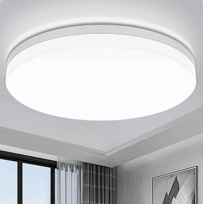 Ultra-thin Round LED Ceiling Light Bedroom Office Ceiling Lamp Light Fixture Modern Home Decoration
