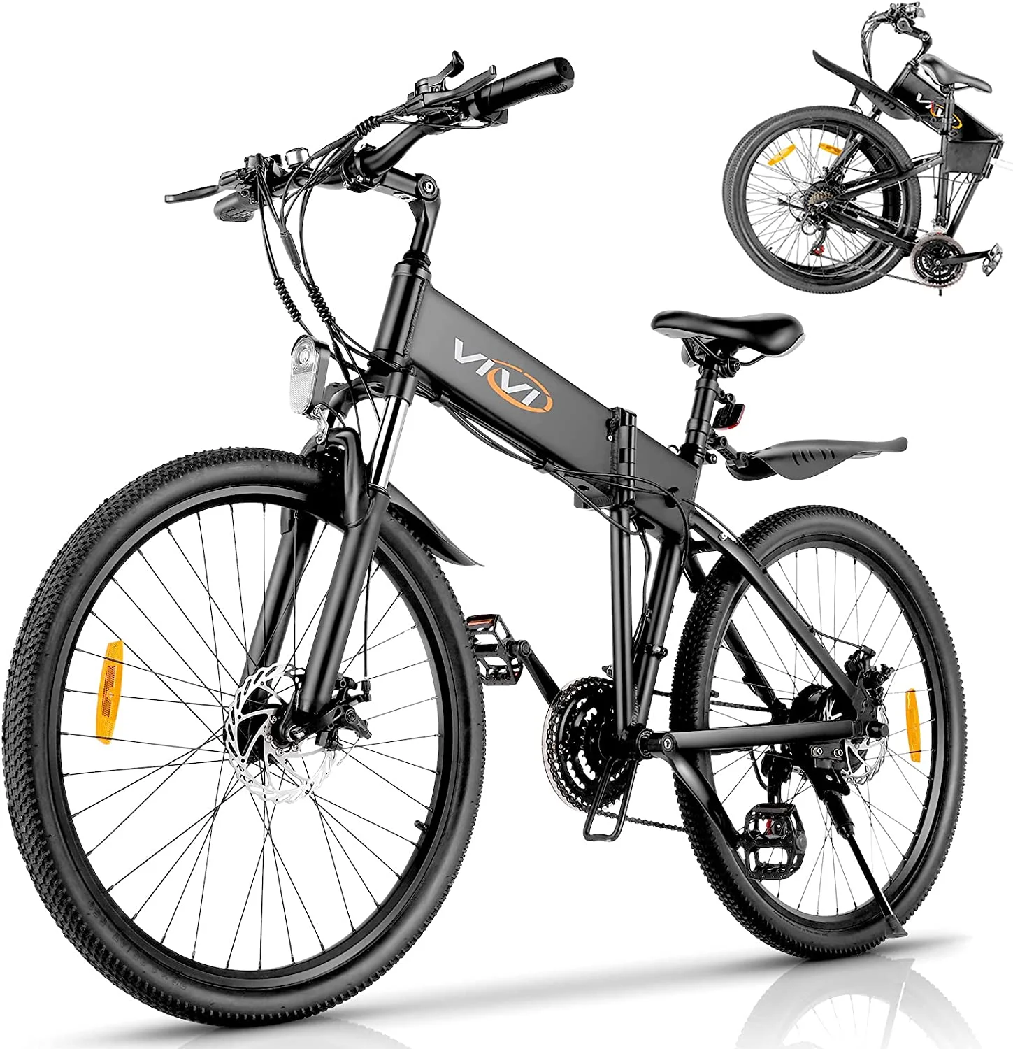 DCH-006 VIVI S3 Foldable Electric Mountain Bike Battery for 26" 350W 500W TCRFD 36V10.4Ah 12.8Ah 14Ah Replacement Upgrade Batter