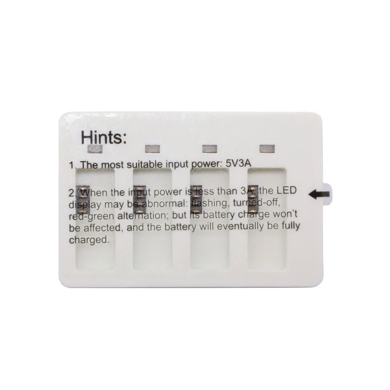 

Зарядный концентратор для аккумулятора в 1, хаб для зарядки нескольких аккумуляторов для дрона DJI TELLO, Интеллектуальная батарея для полета с USB-интерфейсом