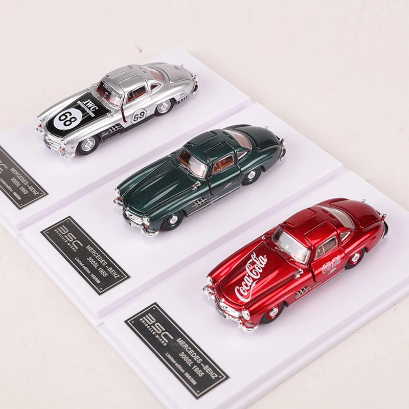 【幻の逸品】Mercedes 300 SL ダイキャストモデル　ベルンGP NEW RED Mercedes -Benz 300 SL Redline Retro Racer Diecast