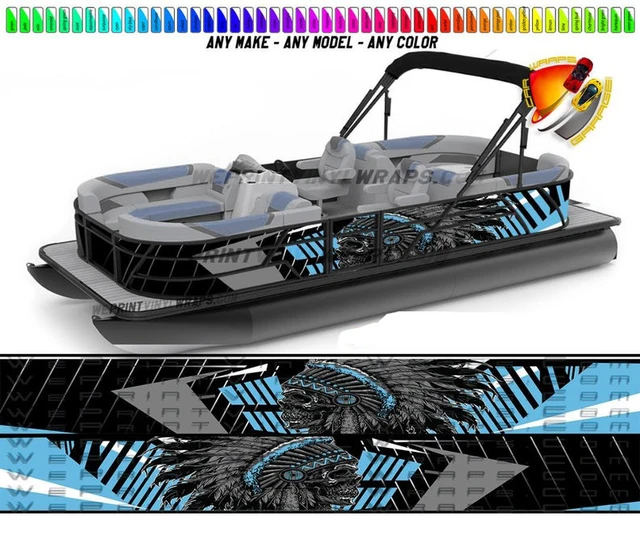 Camouflage Graphic Boat Vinyl Wrap Fishing Pontoon All Boats Decal -  AliExpress