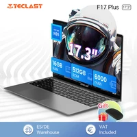 Teclast F17Plus Laptop 17.3 inch, 16GB RAM 512GB SSD, Intel N95, Windows 11 Pro Notebook, 180° Flip Laptops Computer, Backlit Keyboard, mini-HDMI，USB 3.2×3