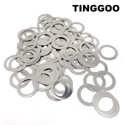 M2 M3 M4 M5 M6 M7 M8M9 M10 M12 M13 M14 M15 M16 M40 304 Stainless Steel Ultra Thin Flat Washer Ultrathin Shim 0.1/0.2/0.3/0.5/1mm - Image 3