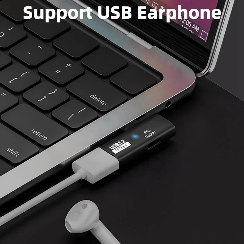Universal USB-C OTG Cable Adapter - 10Gbps Speed & 100W Fast Charging