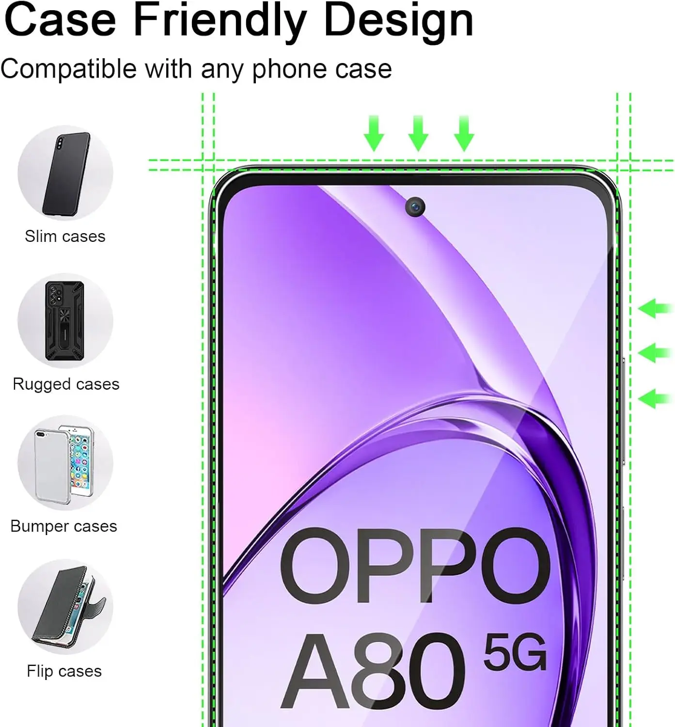 Premium 2.5D 9H Tempered Glass Screen Protector