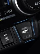  LED light charging cable socket adapter dash USB Port for toyota RAV4 2020 XA50 2020 2021 center console upgrade accessories 
