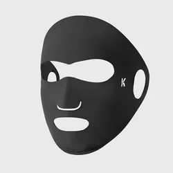 Enhanced Washable Warm Traceless Dustproof Breathable Face Cover Gift (Black)