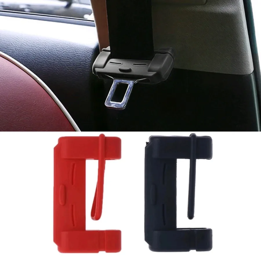 

1x Car Seat Belt Buckle Cover Car Safety Belt Buckle Protector Silicon Anti-Scratch Car Interior Seat Belt Universal Accessories