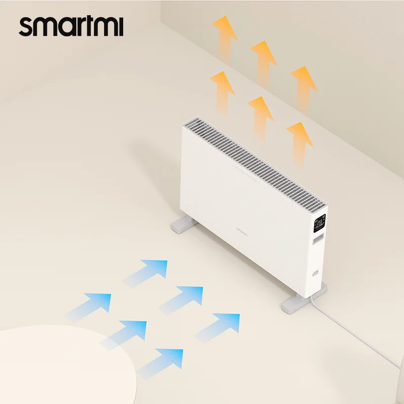 Smartmi Smart Convector Heater 1S radiador- Calefactor Eléctrico 2200W – , resistencia IPX4 (para la ducha) y la capacidad de conectarse al Mi Home vía WiFi, acompañado de un control inteligente de la temperatura
