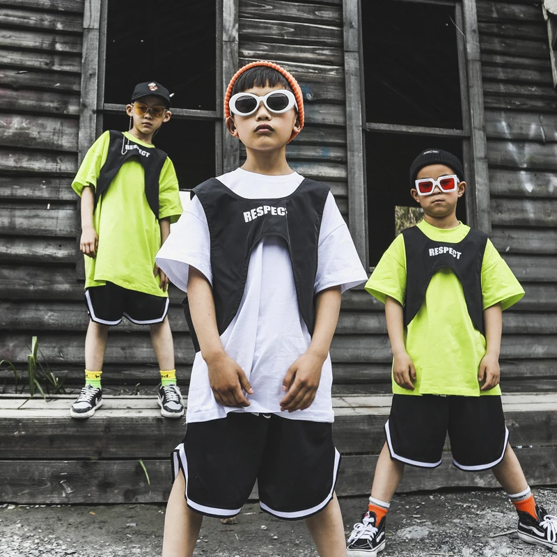 

Детская Серебристая куртка с длинным рукавом, детская одежда для подиума, костюм в стиле хип-хоп для мальчиков и девочек, джазовая одежда DQL7146