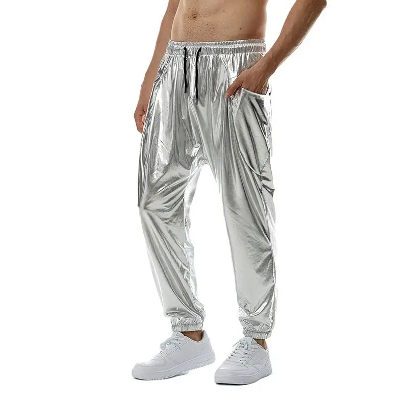 

Men's Casual Pants Men's Party Elastic Leggings Long Pants