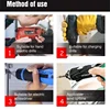 5 in 1 Magnetic Screwdriver Bit Set Hex Phillips Screw Driver 1/4 Inch Hex Shank Drywall Electric Drill Power Tool Accessories 6