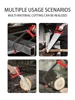 3 In 1 Multifunction Saw Woodworking Saw Household Hand Saw Fruit Tree Pruning Garden Saw Outdoor Wood Cutting Saw Tool Saw 6