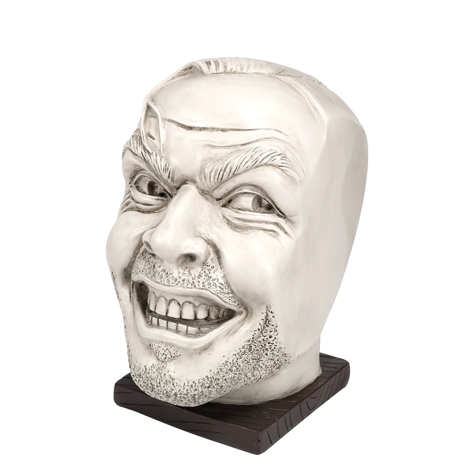 Children's Room Décor Bookends Here?s Johnny Sculpture Resin Desktop Ornament Book Shelf for