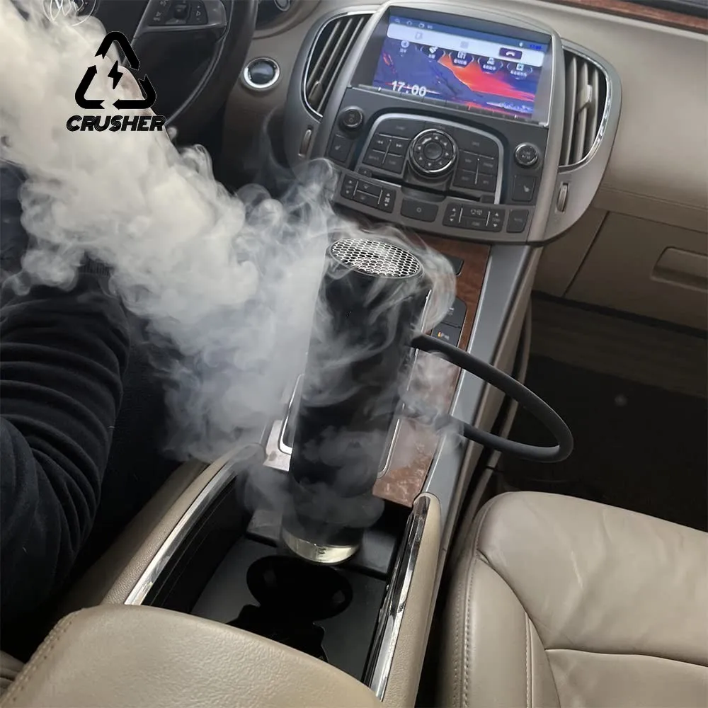Hookah Set Luxury Shisha Hookah Cup with Ceramic Tobacco Bowl Silicone Hose Complete Chicha for Car Smoking Grass Portable Sisha Hooka Set