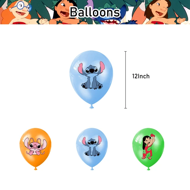 1 Set Lilo & Stitch Theme Birthday Party Disney Balloons Stitch Party  Decorations Baby Shower Boy Girl Kids Favors Toys Gift - AliExpress