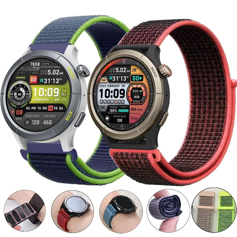Versatile Nylon Sport Strap - 20/22mm Band