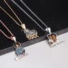 Lemegeton Customized Photo Name Necklace Single Sided Print Picture Pendant Women Men Stainless Steel Jewelry Pet Family Gifts