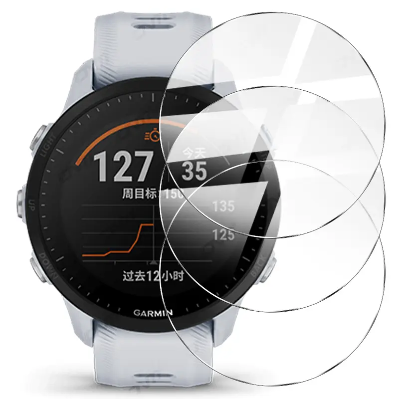 9H Tempered Glass for Garmin Forerunner 955 945 255 245 Music 55 Accessories Screen Protector Glass Ultra-HD Anti-scratch Film - Image 7