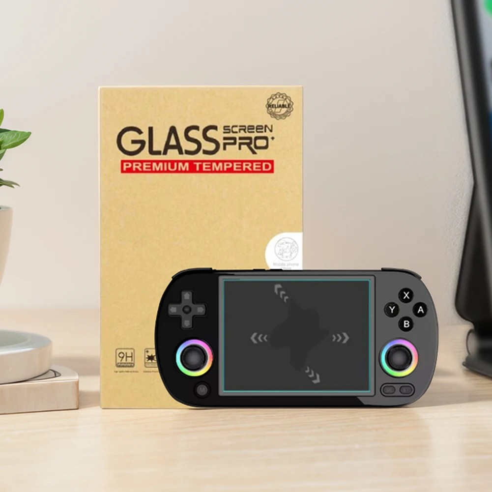 For Anbernic RG40XX H Screen Protector Film HD Tempered Glass Screen Protective Film RG40XX H Screen Protector Films Accessories