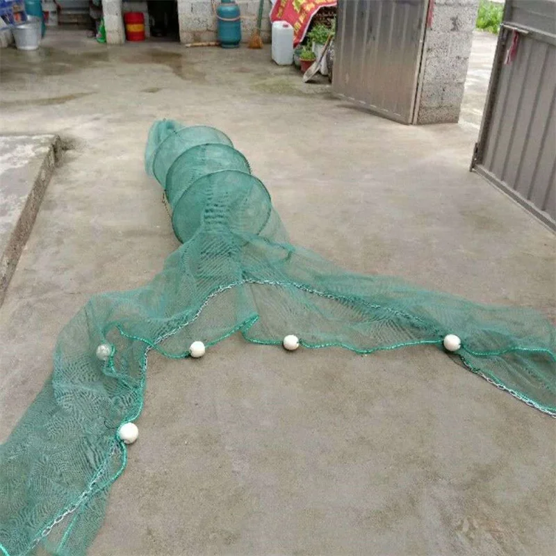 Fishing Net Fish Trap Portable Crap Shrimp Mesh Cage Fishing Trap