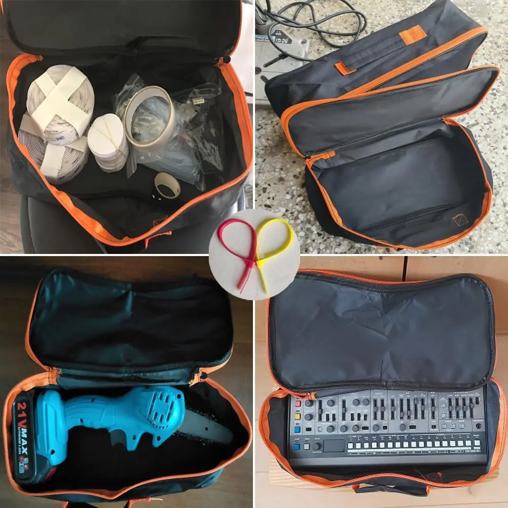 Versatile Tool Pouch with Zipper - Compact Storage Organizer