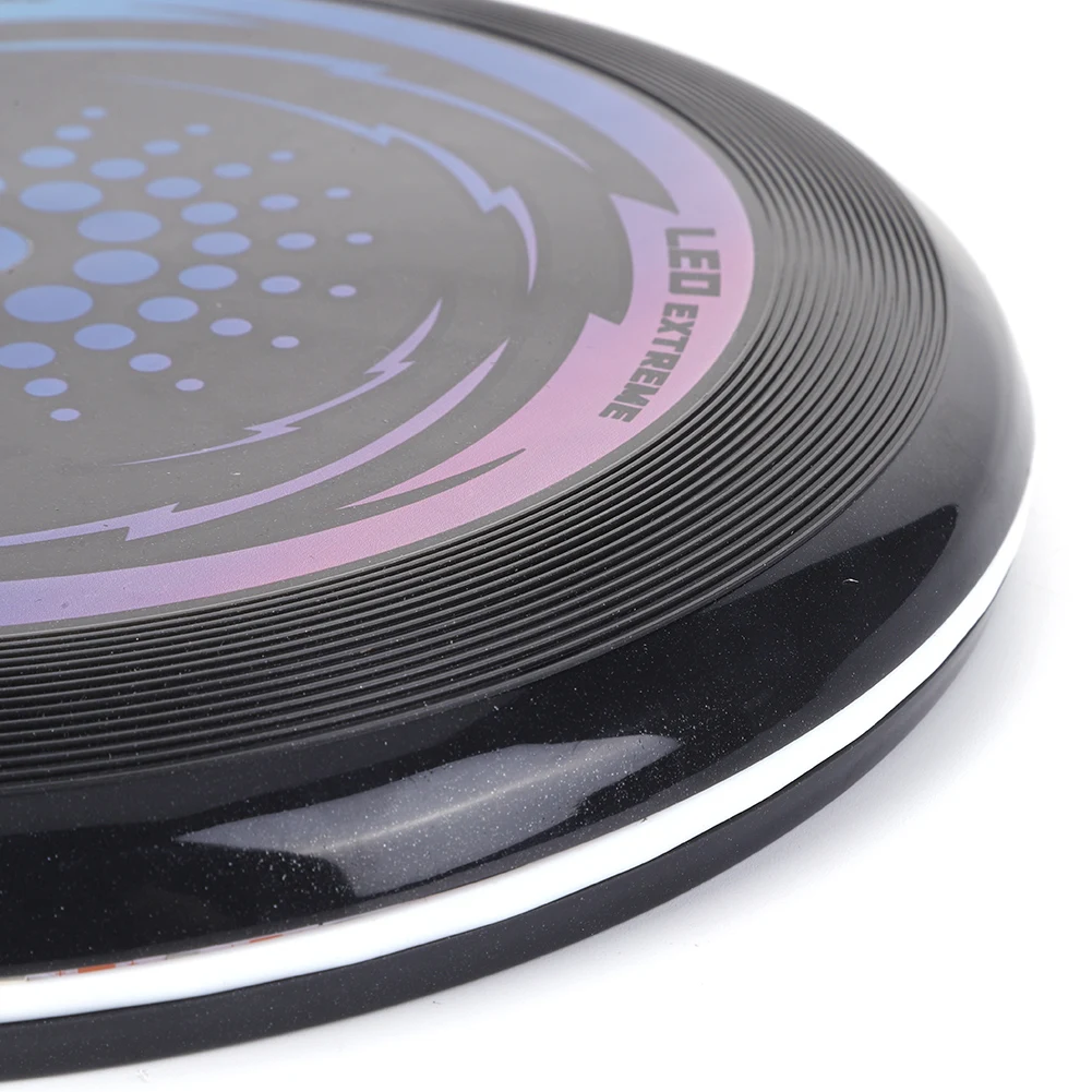 Flying Disc LED Light Up Flying Disc Glow in The Dark Ultimate Brightness Glowing Golf 49 LEDs for Outdoor Sports