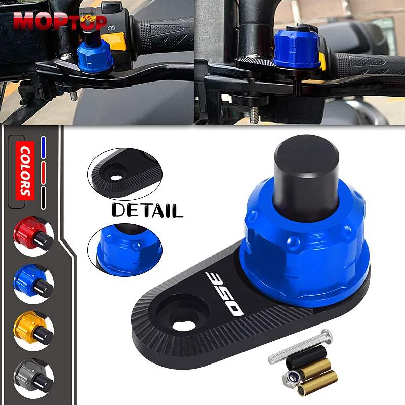 

For Honda 350 750 300 250 Motorcycle Accessorie Brake Lever Parking Button Semi-automatic Lock Switch