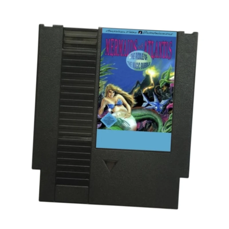 

Игровой картридж mermслуды Atlantis (только для взрослых) для консоли NES, 72-контактная игровая видеокарта