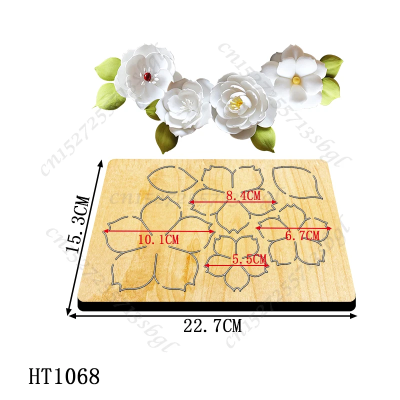 

Flower Cutting Dies - New Die Cutting And Wooden Mold,HT1068 Suitable For Common Die Cutting Machines On The Market.