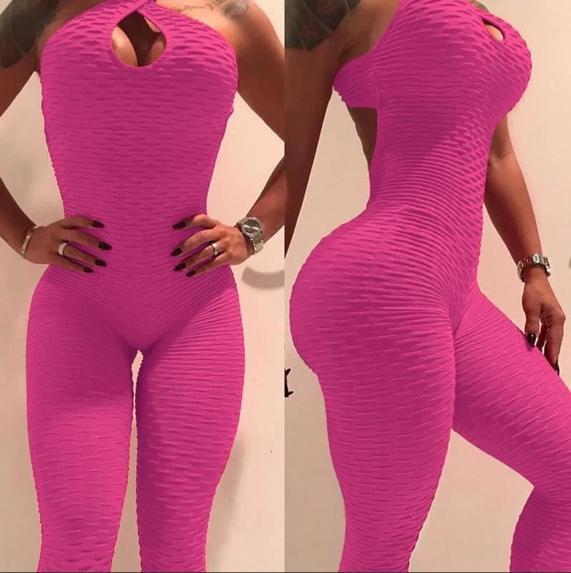 Anti-Cellulite Full Bodysuit Sport Leggings Women's Hip Lift Jumpsuit Workout Tights Running Yoga Pants High Stretchy F0224