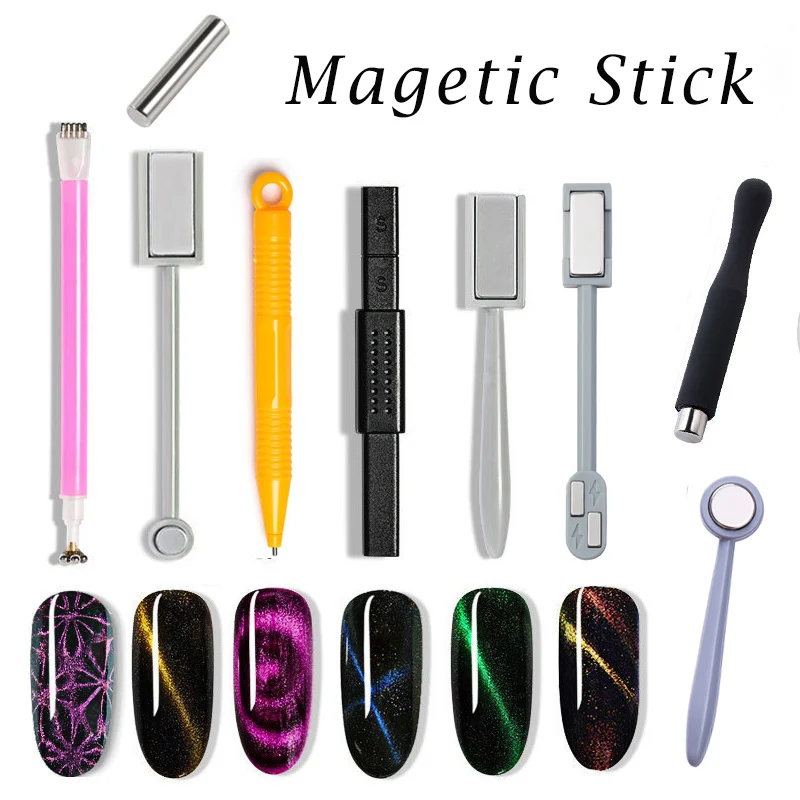 

Магнитная ручка с эффектом 3D в виде кошки, 1 шт., мощная магнитная ручка, инструменты для УФ гель-ленты, многофункциональная магнитная доска, инструмент для дизайна ногтей