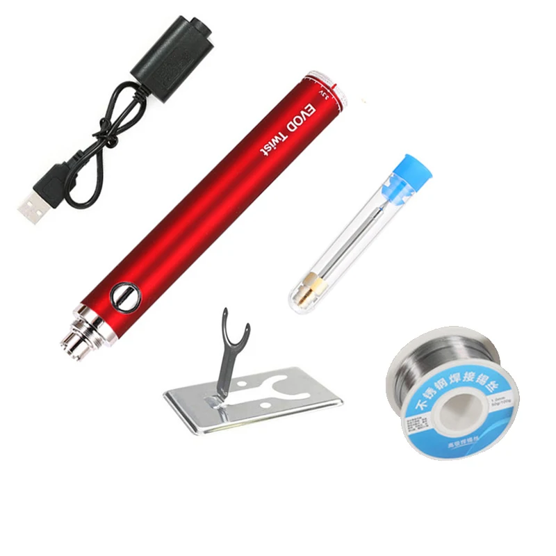 Portable USB 5V Wireless Charging Iron Rechargeable Soldering Iron with Solder Wire 510 Interface Welding Repair Tools best soldering iron Welding Equipment