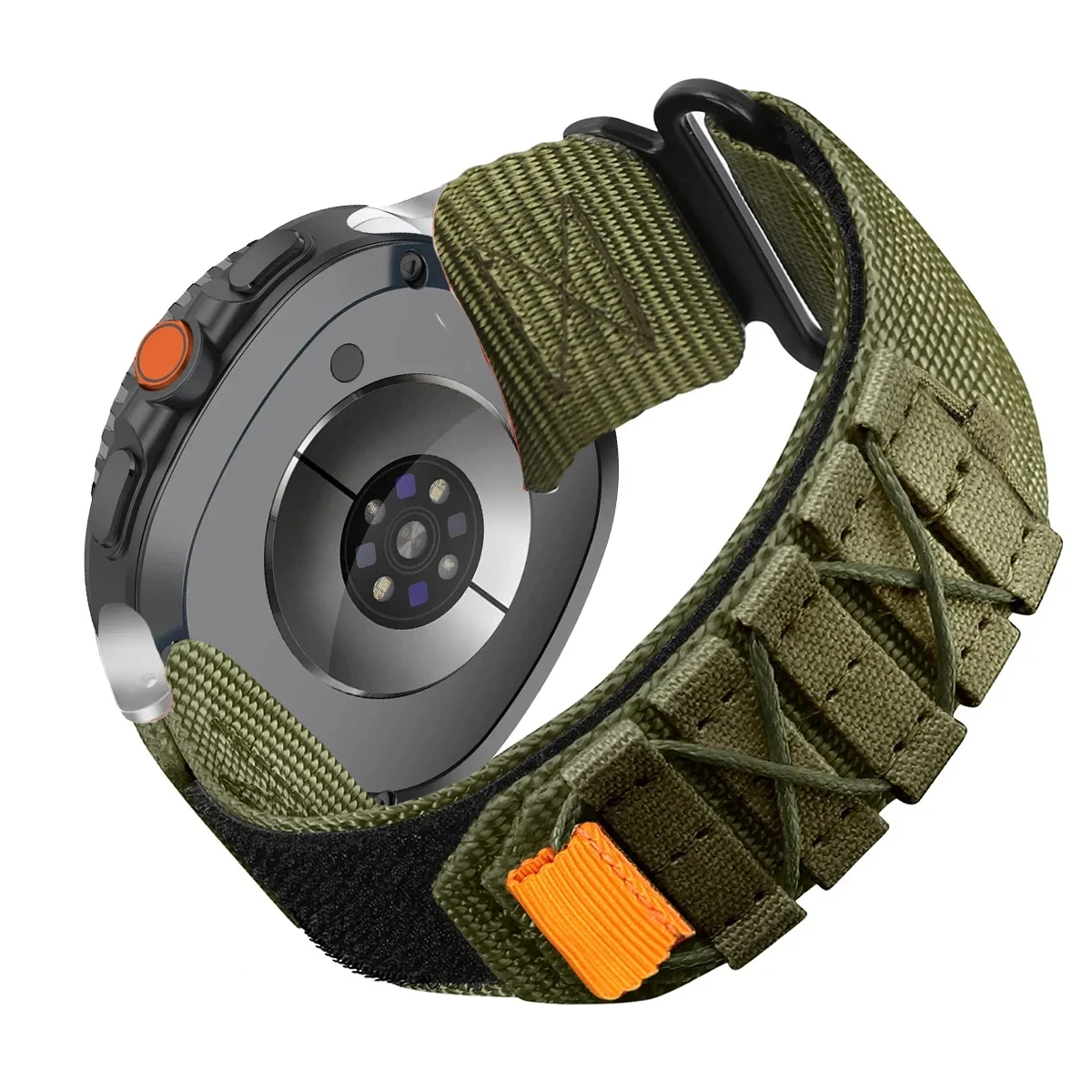 Enhanced Nylon Strap - Quick Fit Sports Bracelet for Galaxy Watch 7 Ultra 47mm