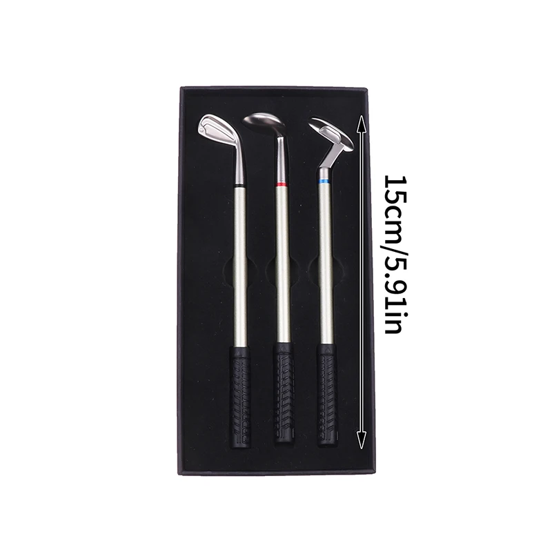 Yaomiao 3 Set Mini Golf Pen Gift Set Golf Gifts for Men Cool