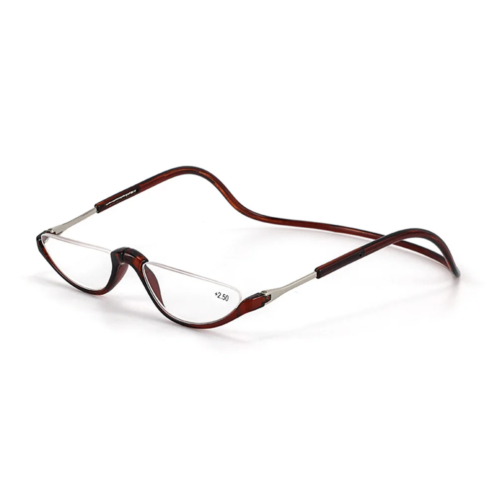Lunettes De Lecture Mi-monture Anti-lumière Bleue Pour Hommes Et Femmes – Léger Titane, Confort Longue Durée