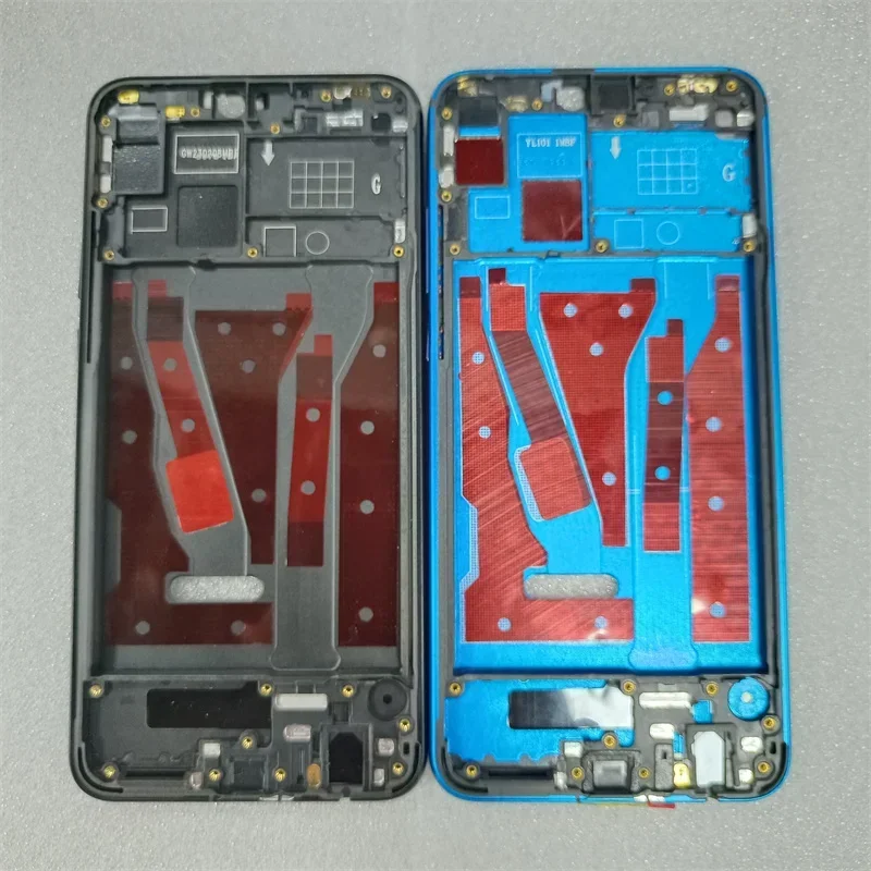 

Передняя рамка ЖК-дисплея для Huawei Honor 8X, передняя рамка ЖК-экрана, крышка, средний корпус, запасные части
