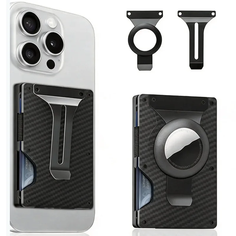 Magnetic Durable Phone Wallet - Heavy Duty Card Holder Gift