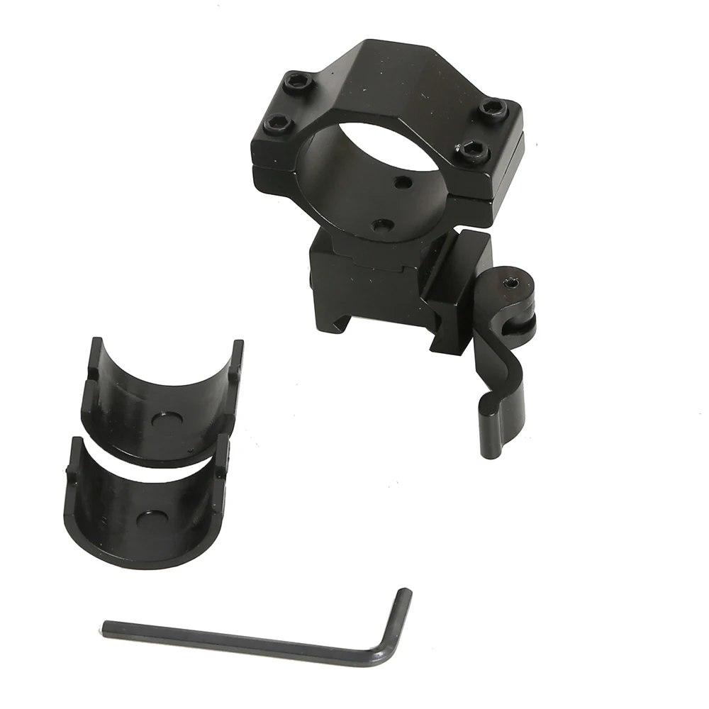 Tactical 25.4mm 30mm Scope Mount Quick Detach Lever Lock Release Ring