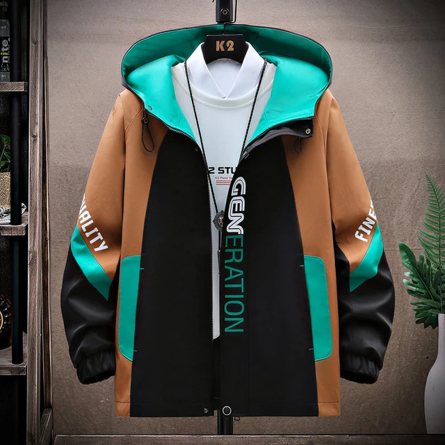 Fashion Mens Jackets Coat New Spring Autumn Men Casual Hooded Jacket  Windbreaker Outerwear Male Clothes Plus Size M 3XL From Hua356, $4.31
