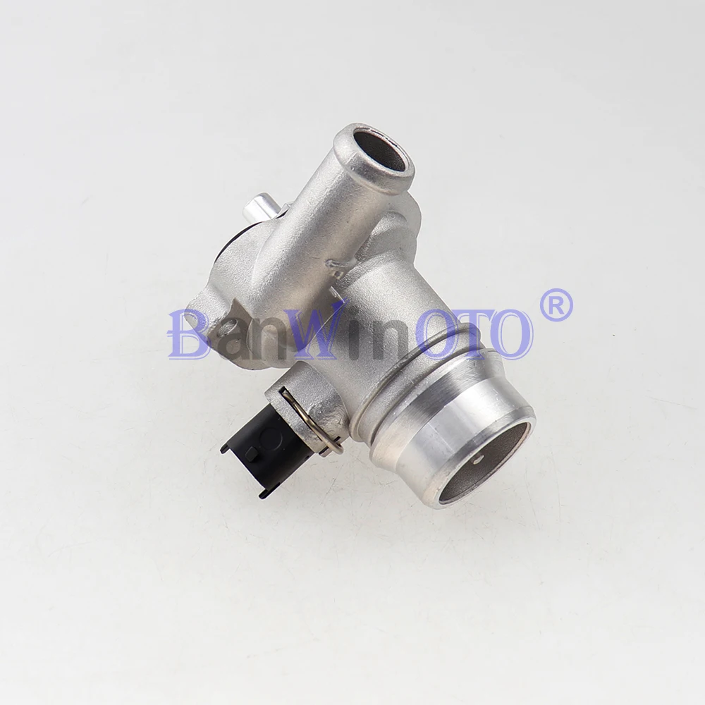 Thermostat Housing Assembly Engine Coolant Outlet fit for Chevy Cruze Vauxhall Opel Buick Encore 1.4L 55565336 55579010 55593034 engine coolant thermostat,thermostat housing cover