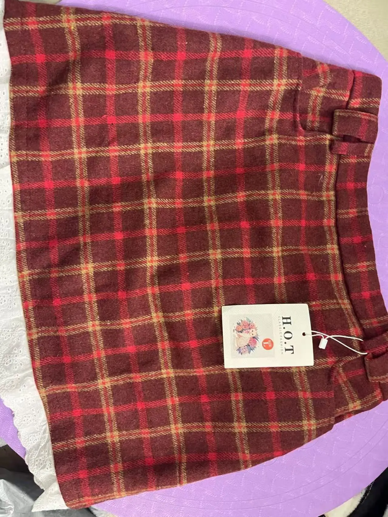 Plaid Mini Skirt - Preppy Aesthetic photo review