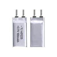 3.7V 100mAh Polymer Lithium LiPo Rechargeable Battery 401225 For Bluetooth headset, beauty instrument, selfie stick, spray, etc - Image 3