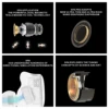 EarAcoustic Audio SPA-Pro Series 11.4mm Graphene Diaphragm IEM Earphones 0.78mm Dual-Pin Connector Wired Earbuds 6