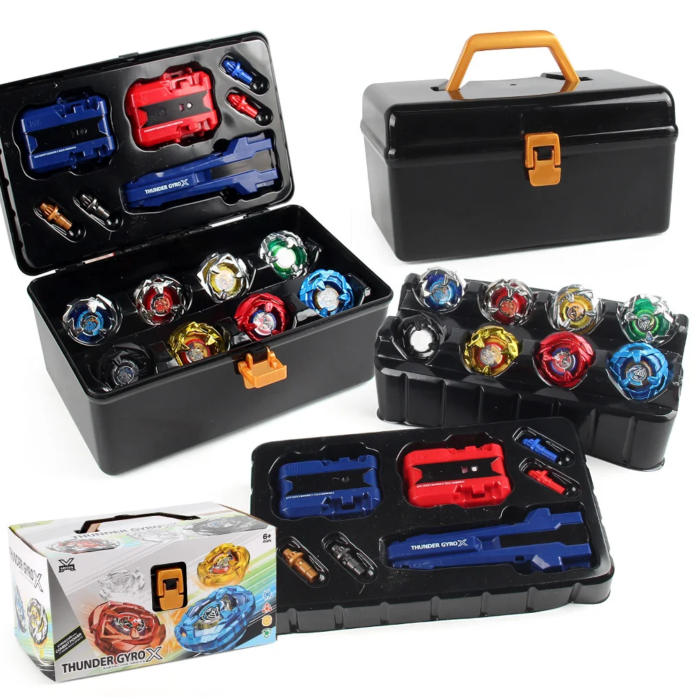 BX-01/02/03/04 BX00-01/02/03/04 Bey X Grip Launchers Tool Box Set Toys 8 PCS