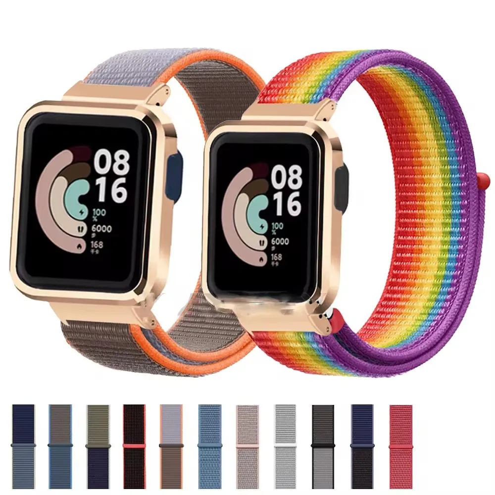 Premium Nylon Strap with Metal Protector Case