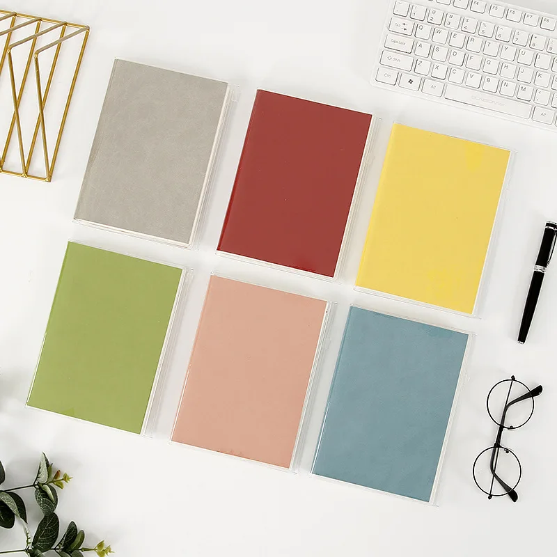 

New Creative Plastic Sleeve Student Diary Spot Art Sketch Book Sketch Painting Blank Inner Page Zipper Note Book