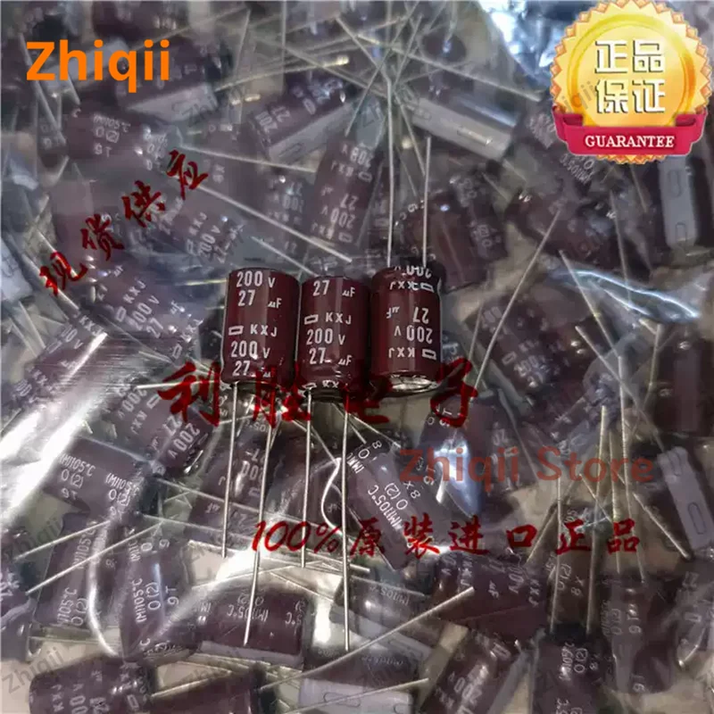 Original new NIPPON CHEMI-CON NCC KXJ Series 200V 220V 27UF 56UF 68UF 82UF 100UF 150UF 220UF 270UF 330UF 470UF low ESR